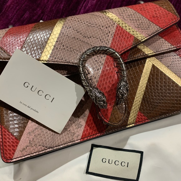 Gucci exotic snakeskin bag - Picture 2 of 2